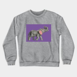 PLASTIC FANTASTIC: Elephant Crewneck Sweatshirt